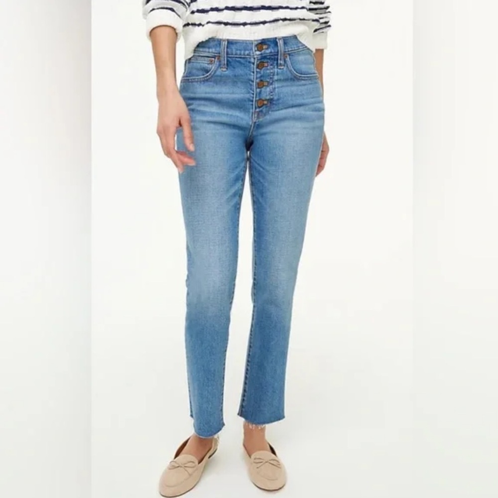 J. Crew Light Blue Straight Leg Jeans